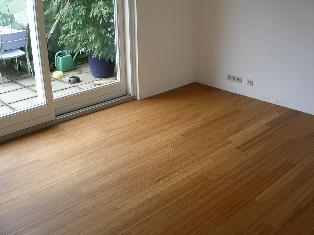 Parkett Bambus Coffee Fineline - WOHNGESUND