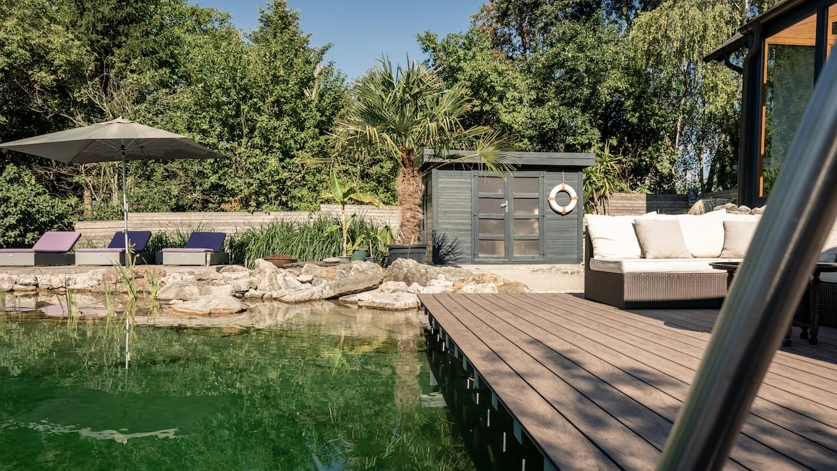 Wasserfreundliche Terrassendielen