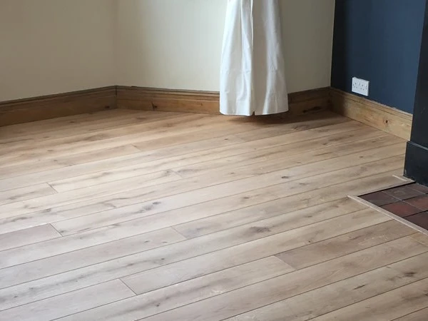 Eiche Massivholz Kurzdiele weiss geölt