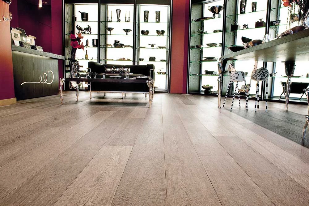 Parkett Eiche Weiss Und Grau 10