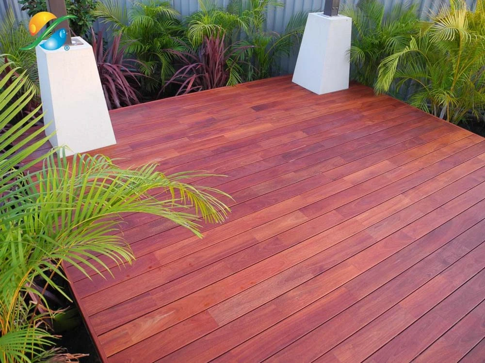 Holzterrasse Padouk 02