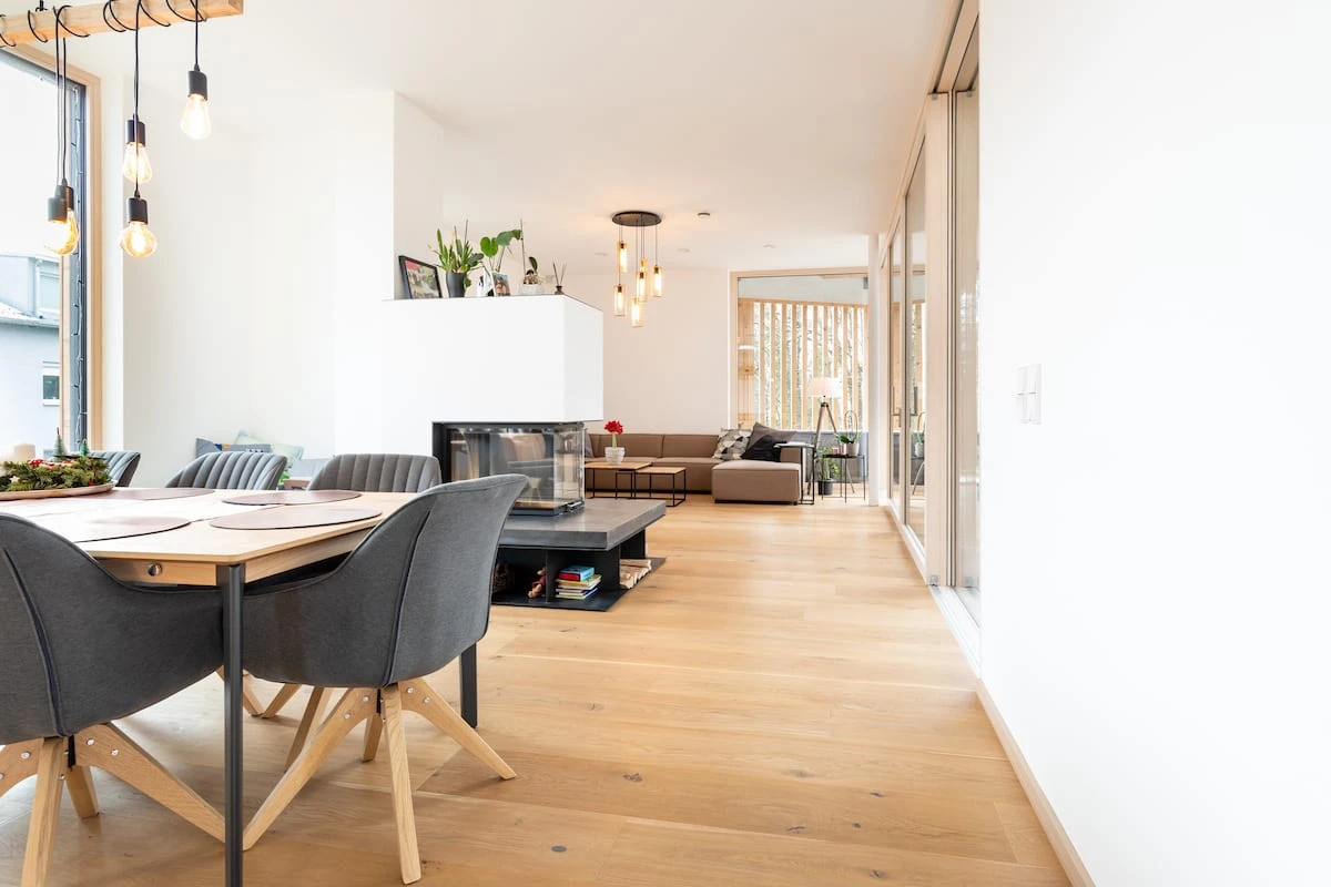 Schlossdiele Eiche Champagne Woodlook